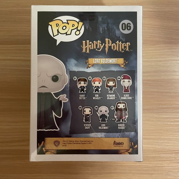 New Harry Potter Lord Voldemort Funko Pop #06 - Rare Collector's Item - Picture 2 of 3